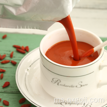 Sihat semulajadi goji berry jus wolfberry